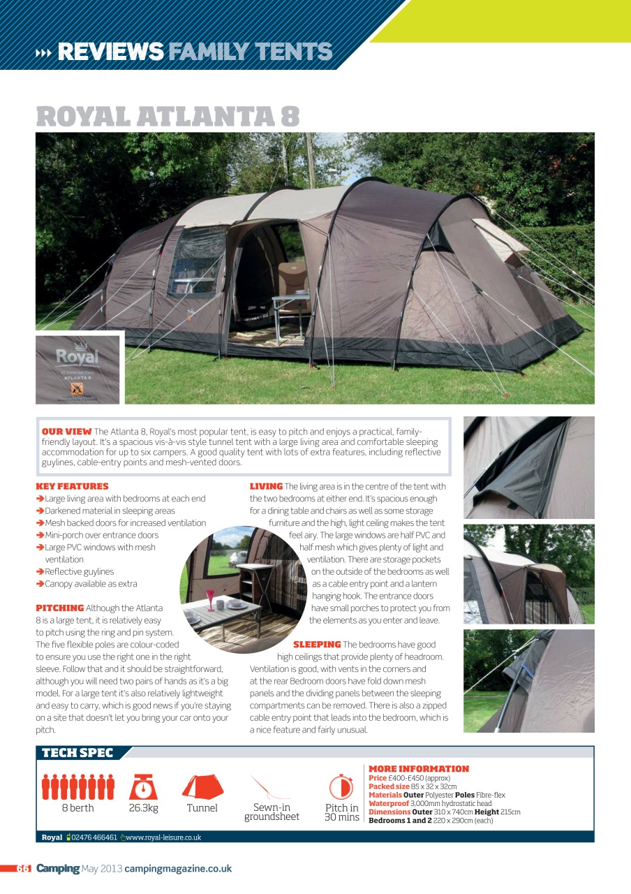 Camping Preview Pages