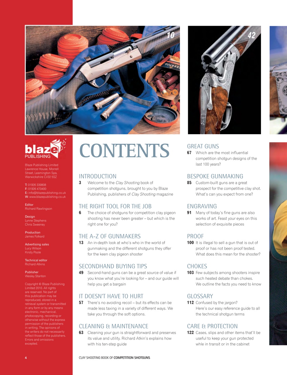 Clay Shooting Preview Pages