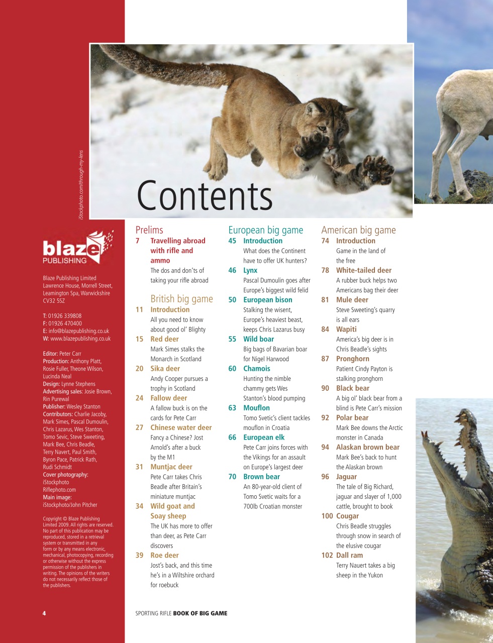 Sporting Rifle Preview Pages