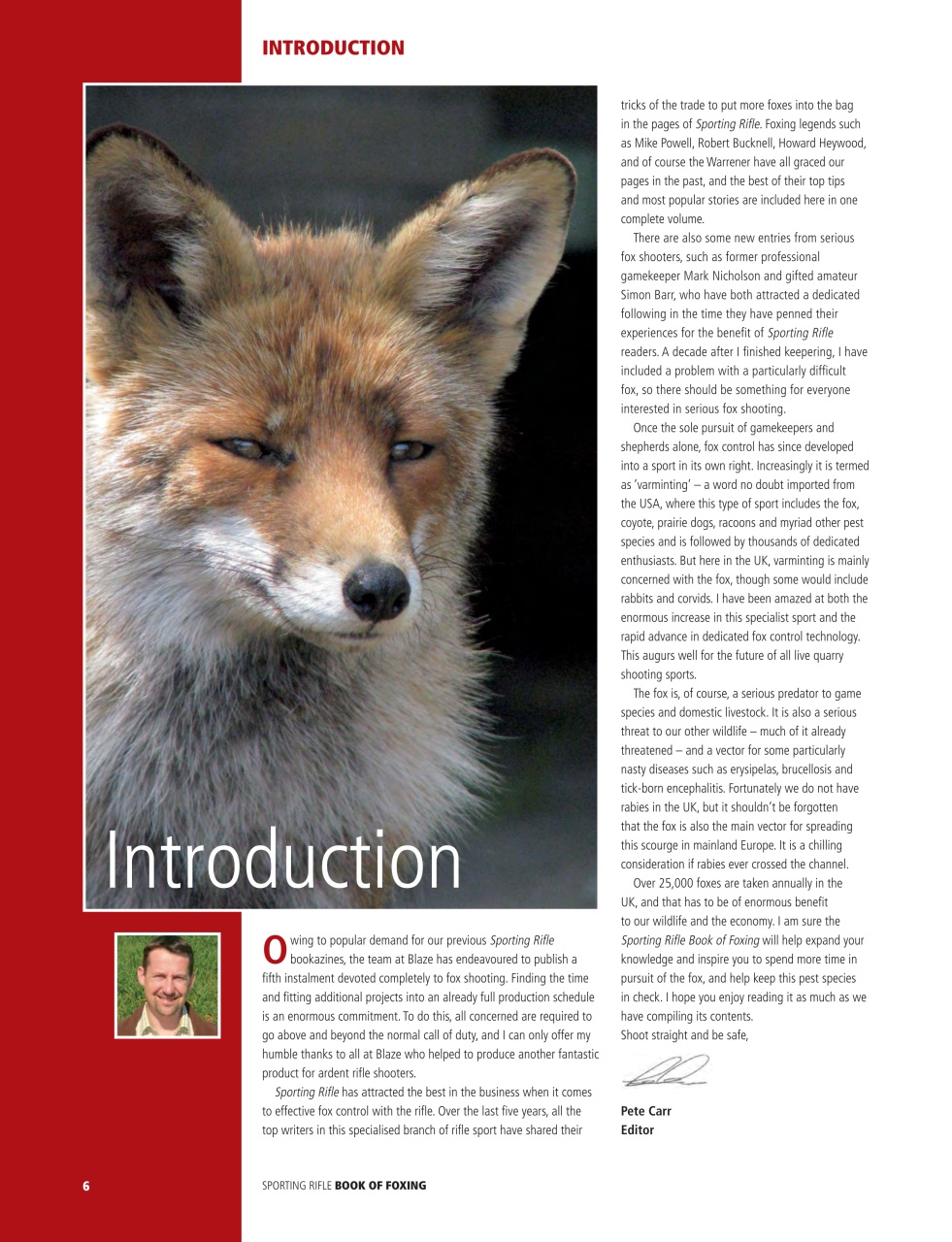 Sporting Rifle Preview Pages