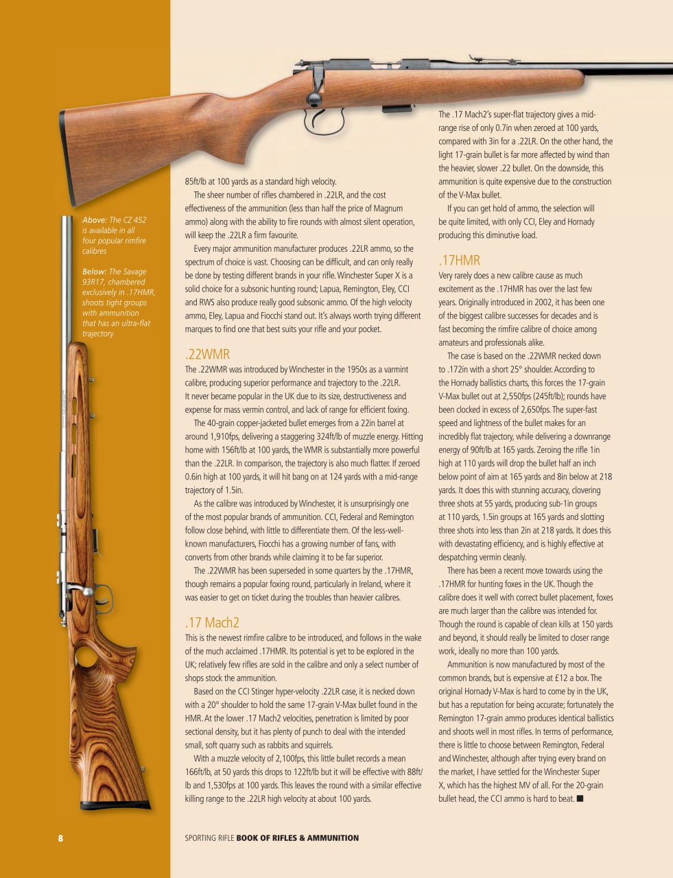 Sporting Rifle Preview Pages