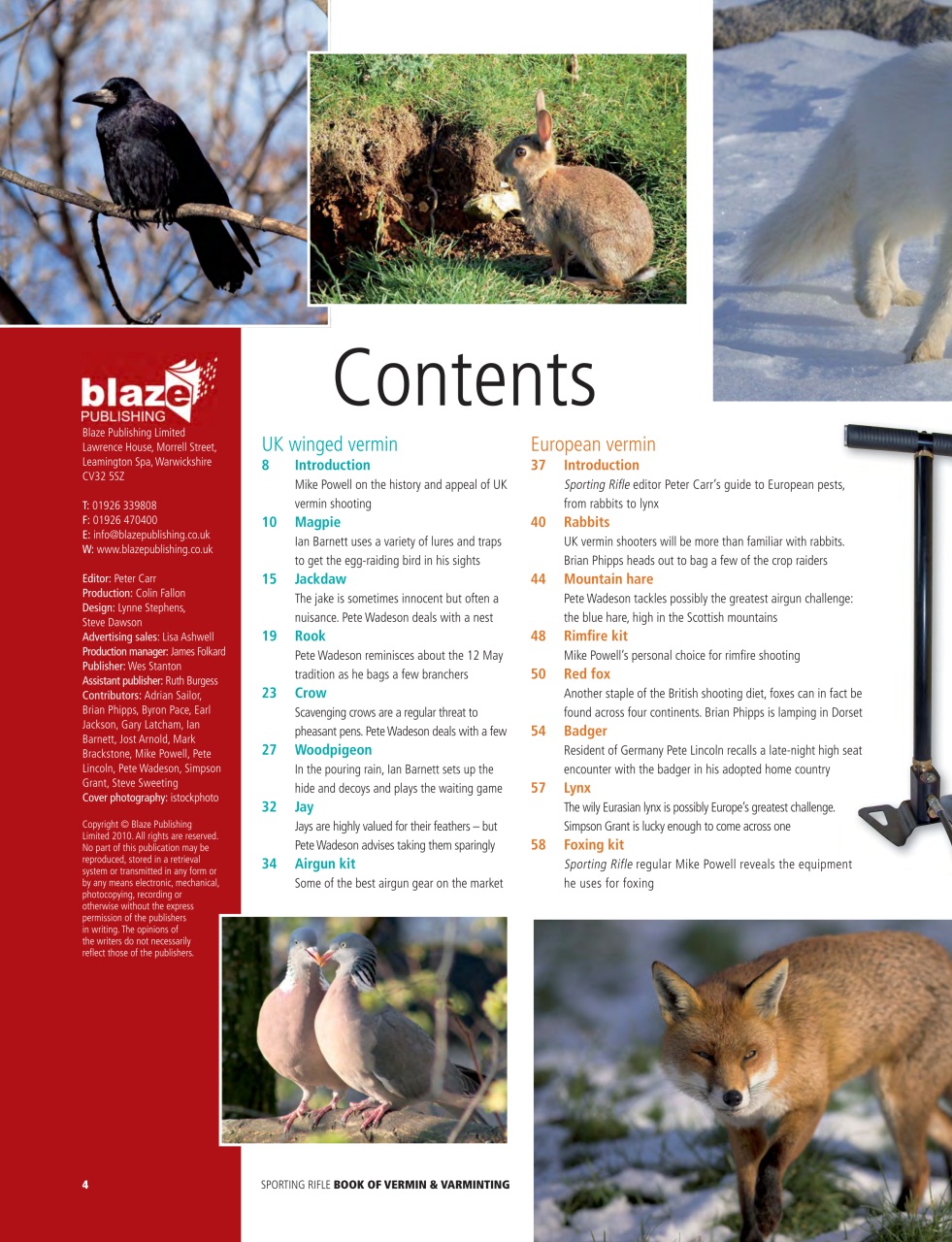 Sporting Rifle Preview Pages