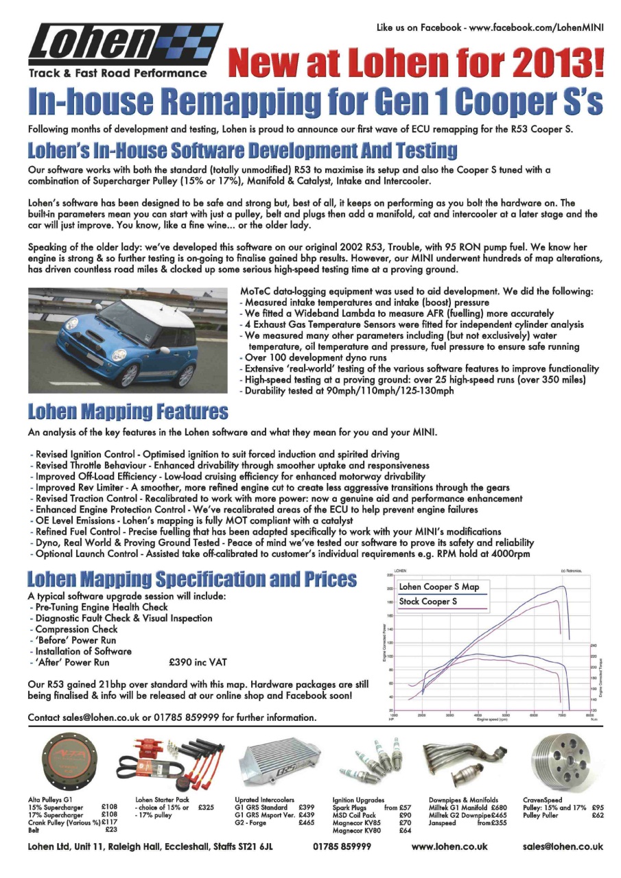 Performance Mini Preview Pages