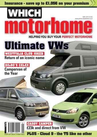 What Motorhome magazine issue Which Motorhome May 2013