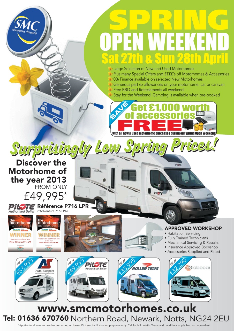 What Motorhome magazine Preview Pages