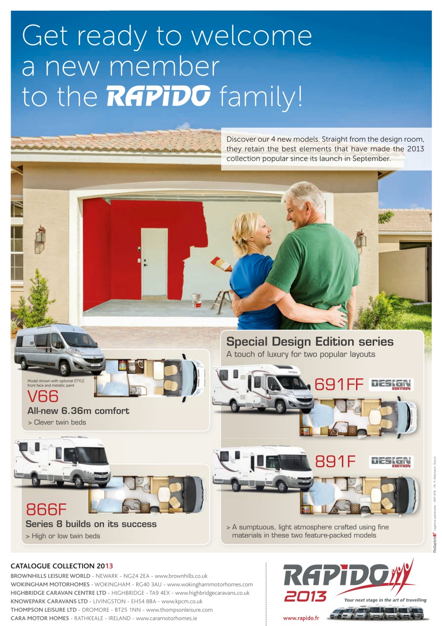 What Motorhome magazine Preview Pages