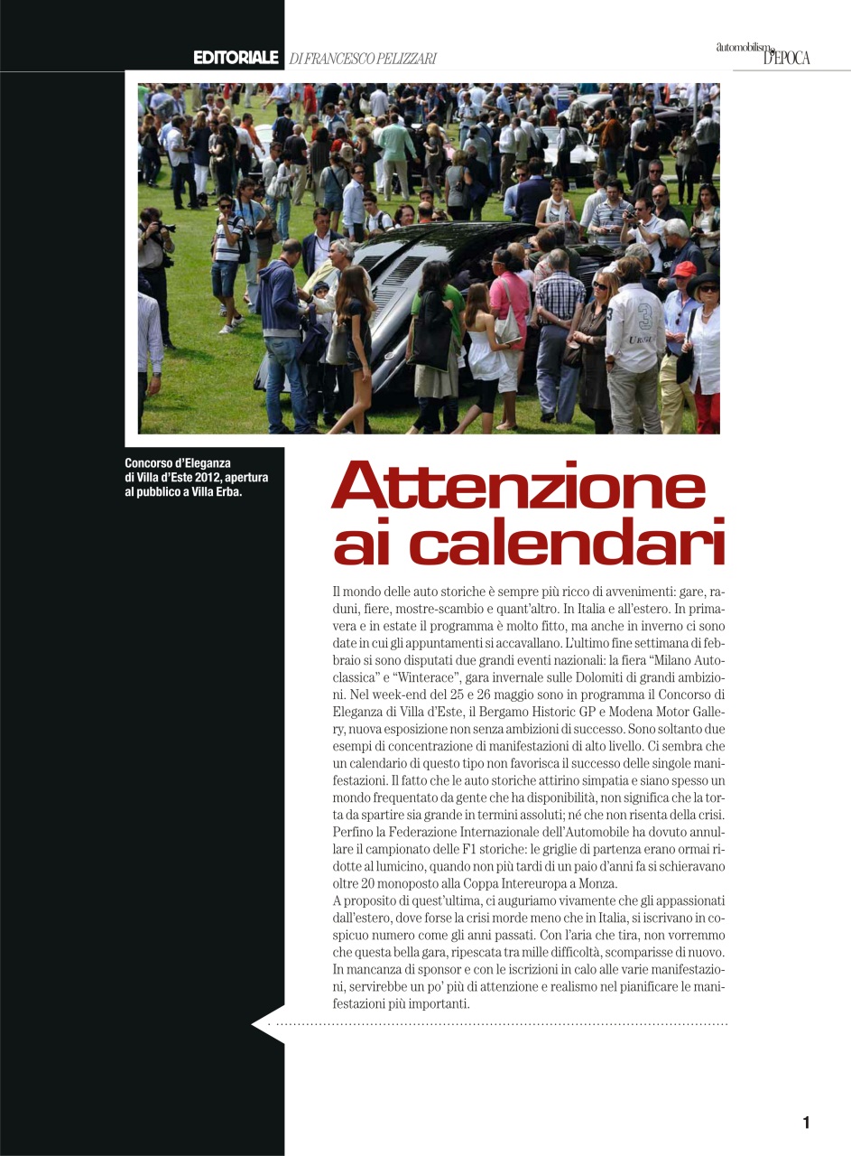 Automobilismo d'Epoca Preview Pages