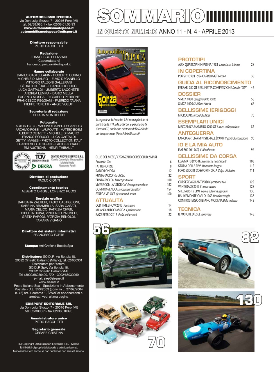 Automobilismo d'Epoca Preview Pages