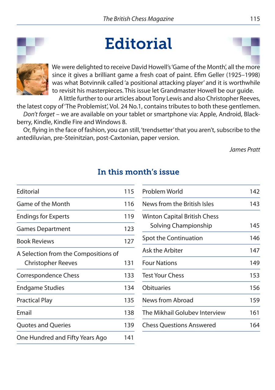 British Chess Magazine Preview Pages