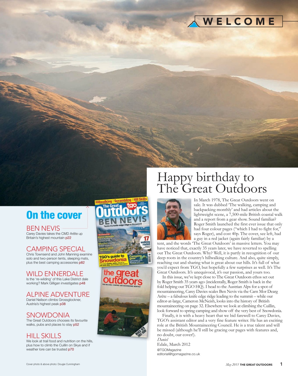 TGO - The Great Outdoors Magazine Preview Pages