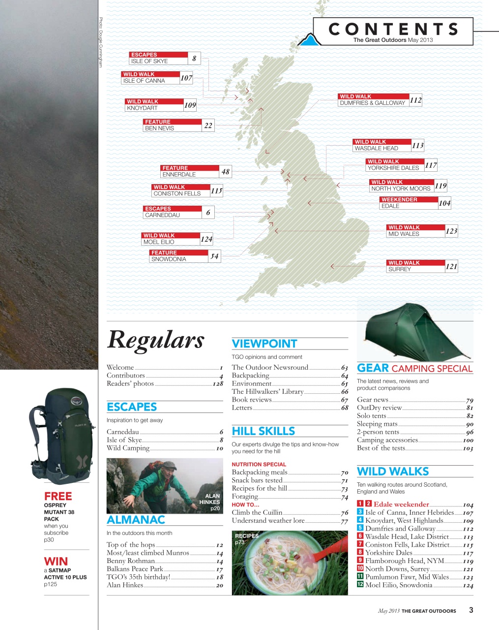 TGO - The Great Outdoors Magazine Preview Pages