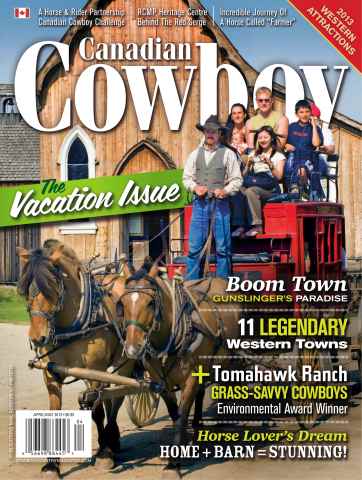 Canadian Cowboy Country issue April-May 2013