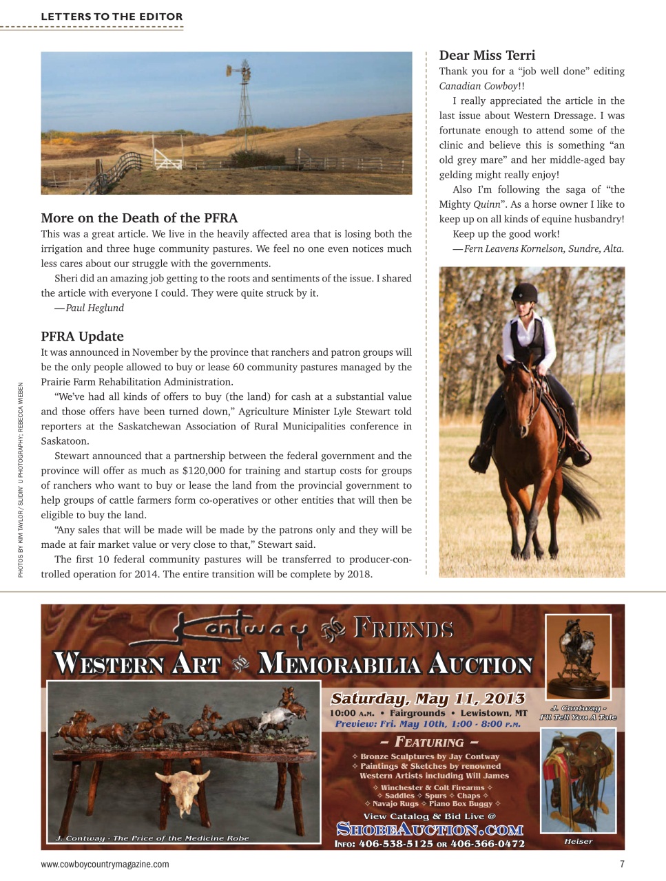 Canadian Cowboy Country Preview Pages
