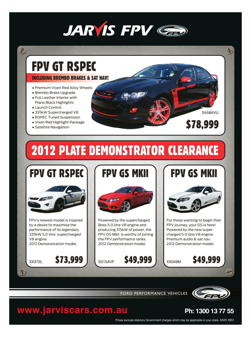 JUST CARS Preview Pages