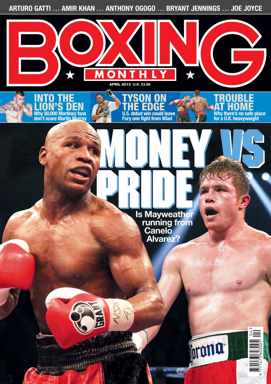 Boxing Monthly Preview Pages