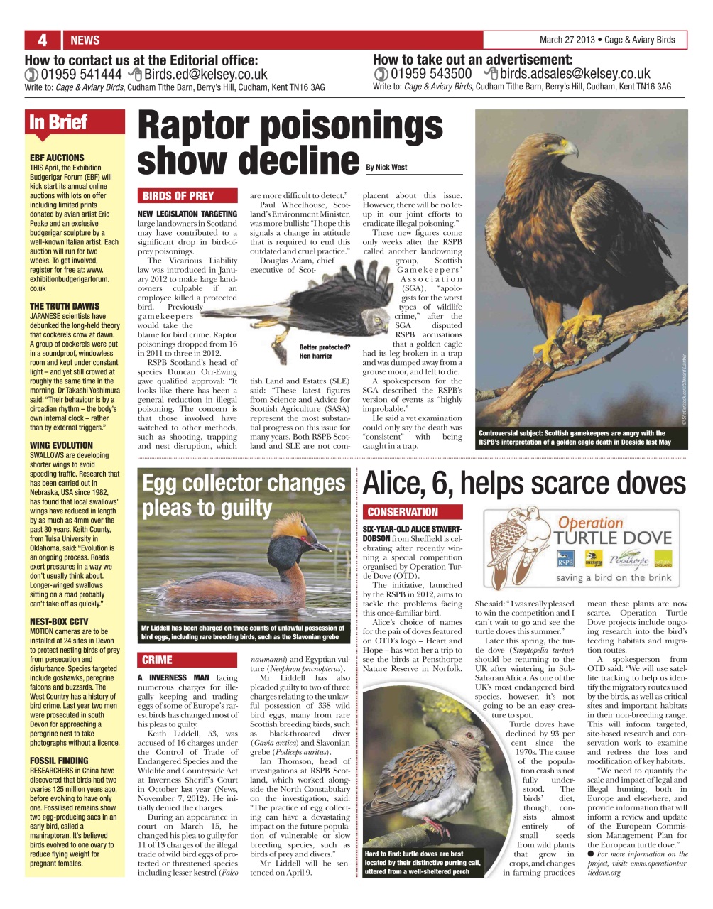 Cage & Aviary Birds Preview Pages