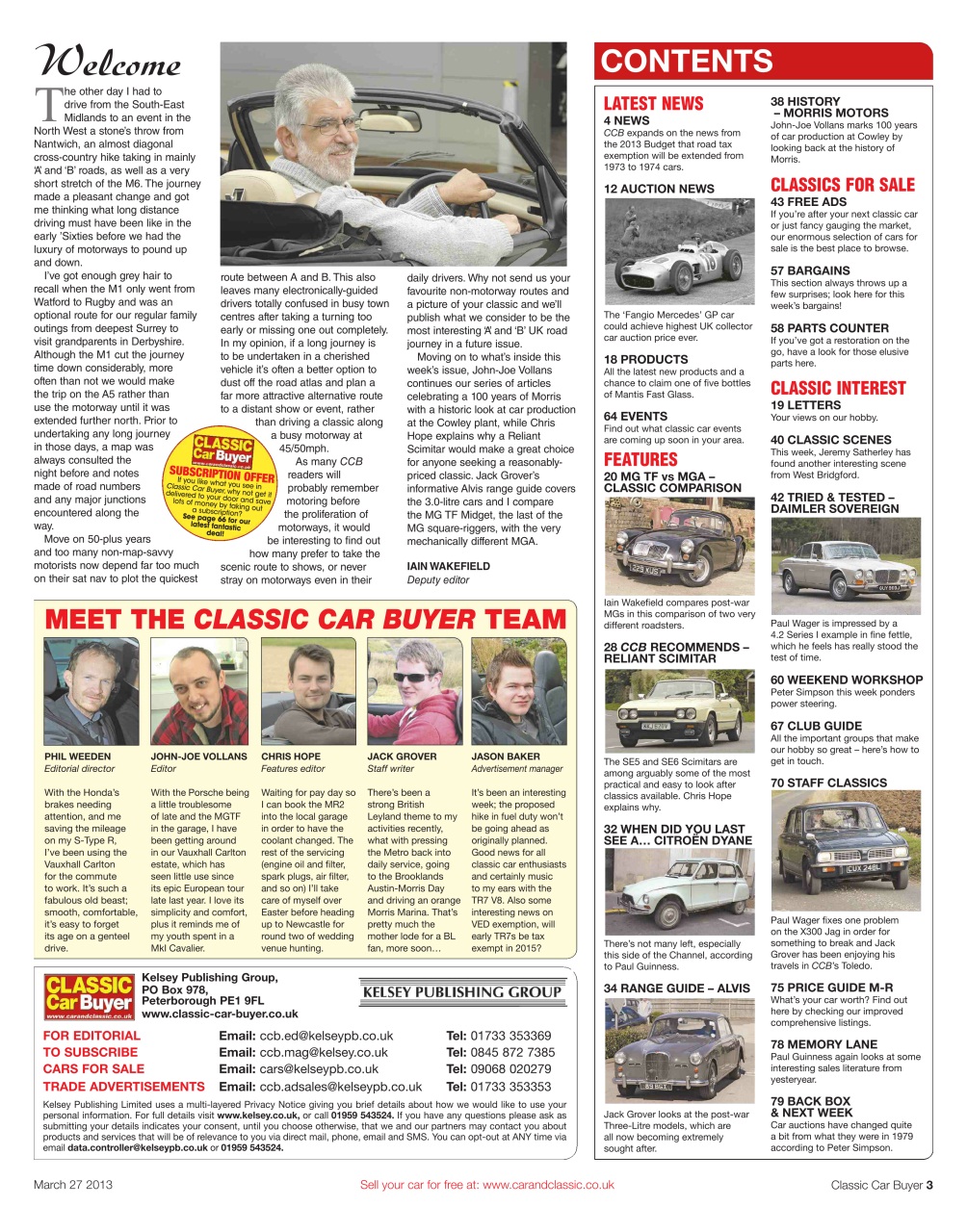 Classic Car Buyer Preview Pages