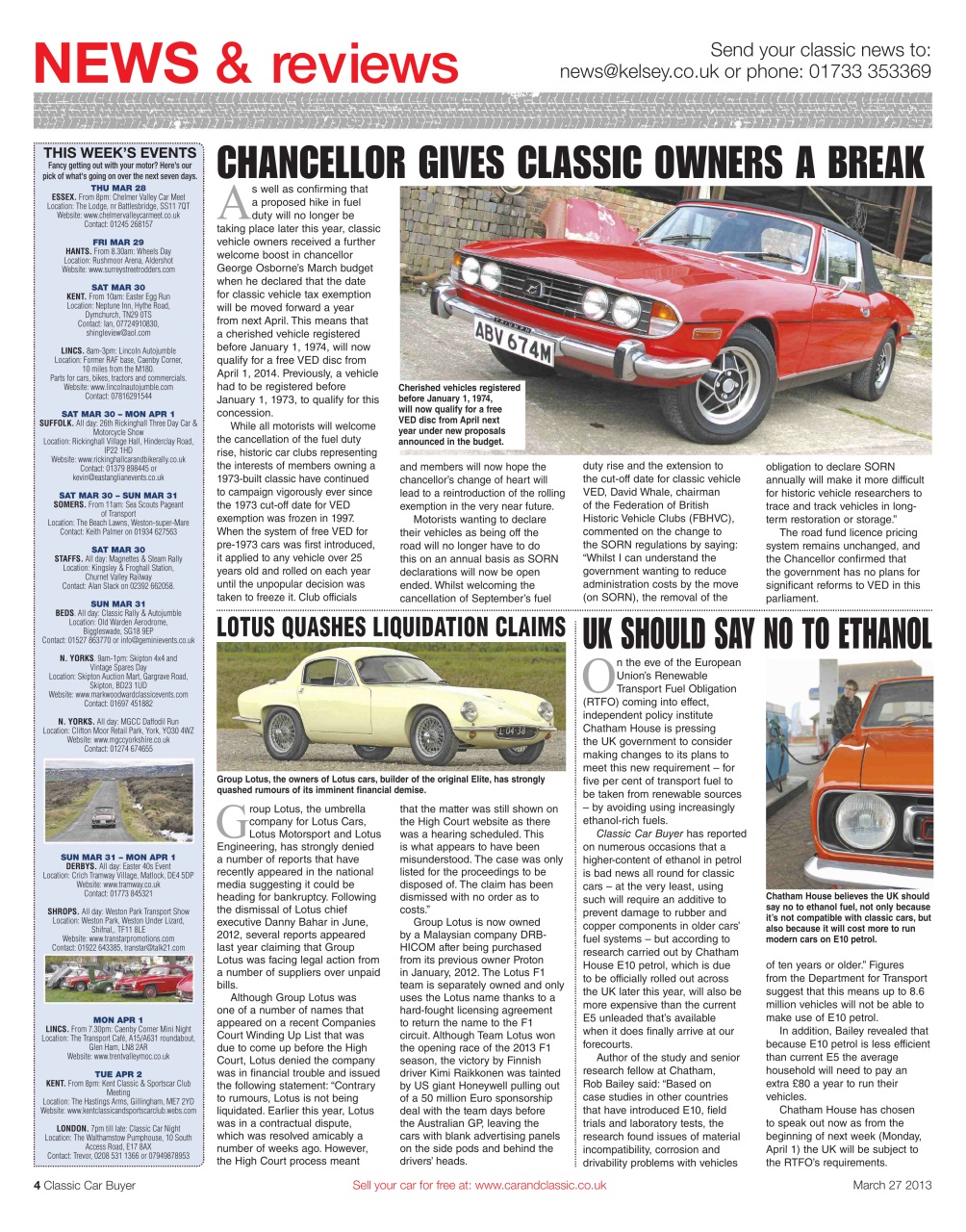 Classic Car Buyer Preview Pages