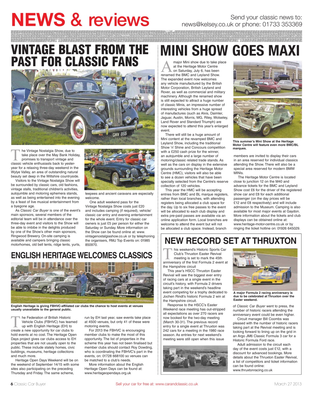 Classic Car Buyer Preview Pages