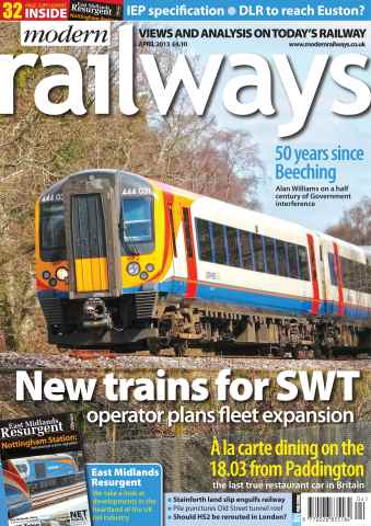 Modern Railways issue April 2013