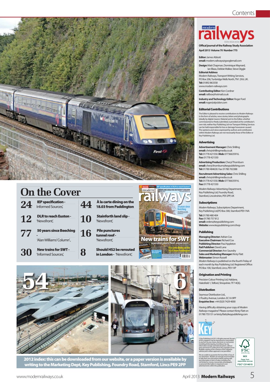 Modern Railways Preview Pages