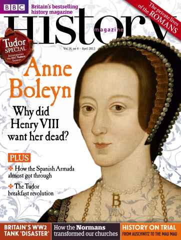 BBC History Magazine issue April 2013