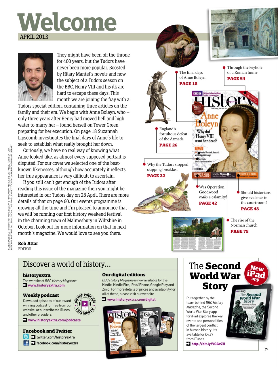 BBC History Magazine Preview Pages