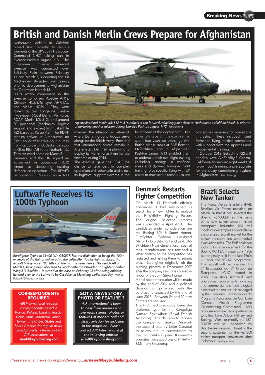 AIR International Preview Pages