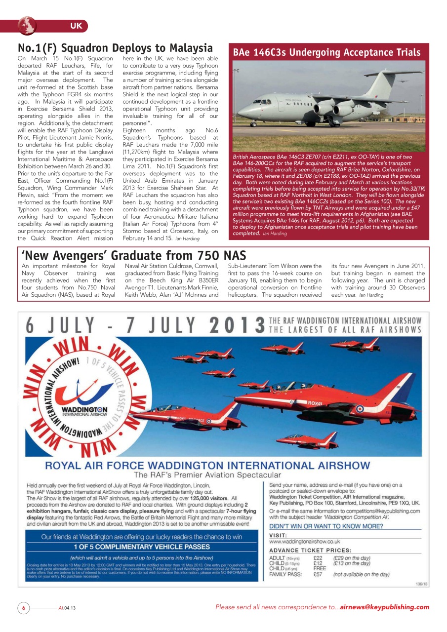 AIR International Preview Pages