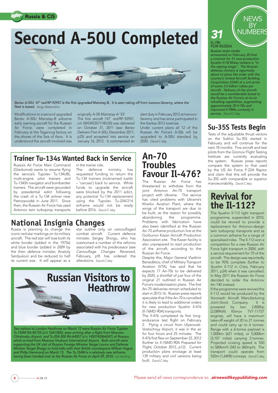 AIR International Preview Pages