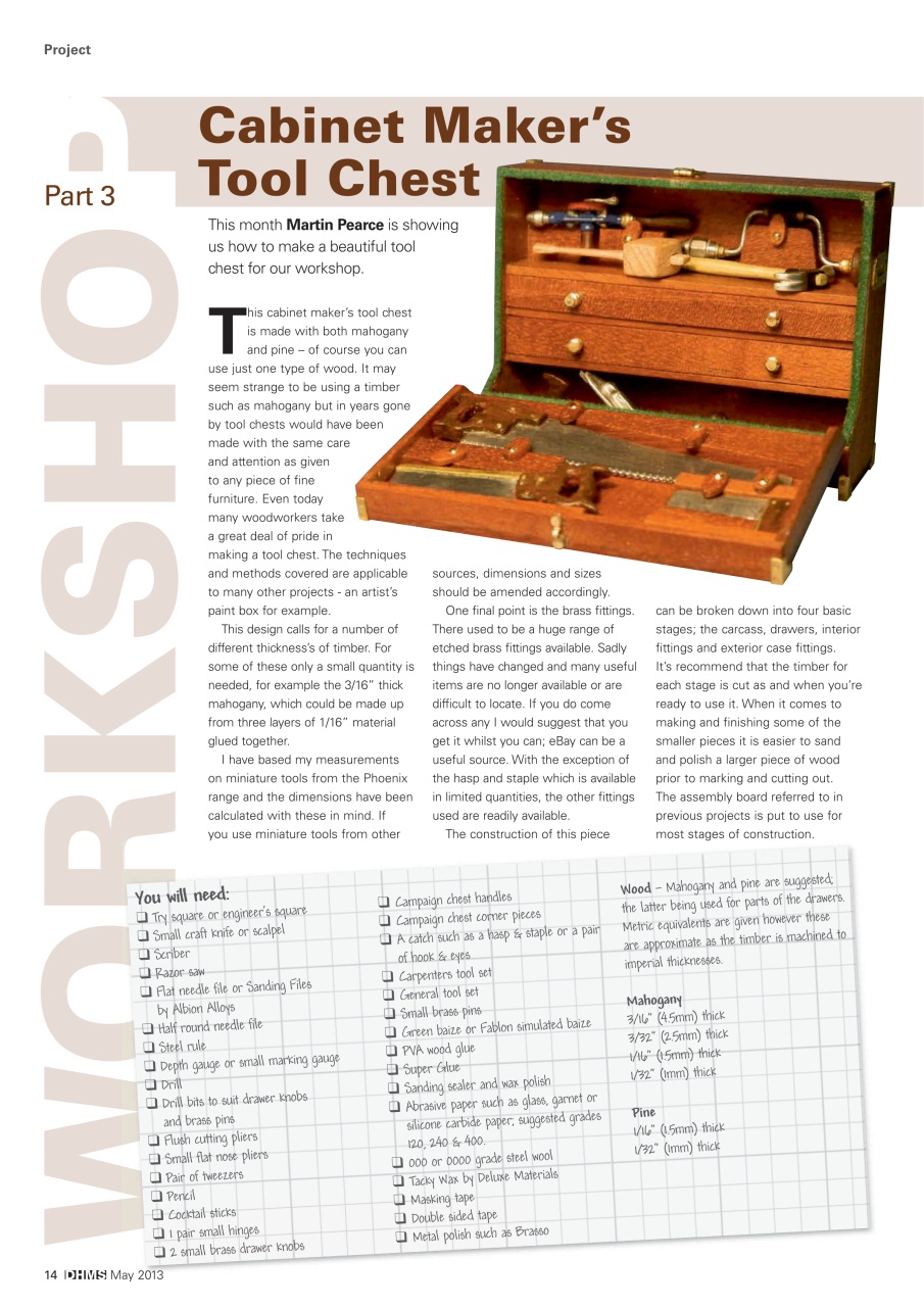 Dolls House and Miniature Scene Preview Pages