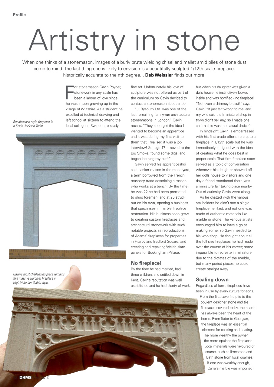 Dolls House and Miniature Scene Preview Pages