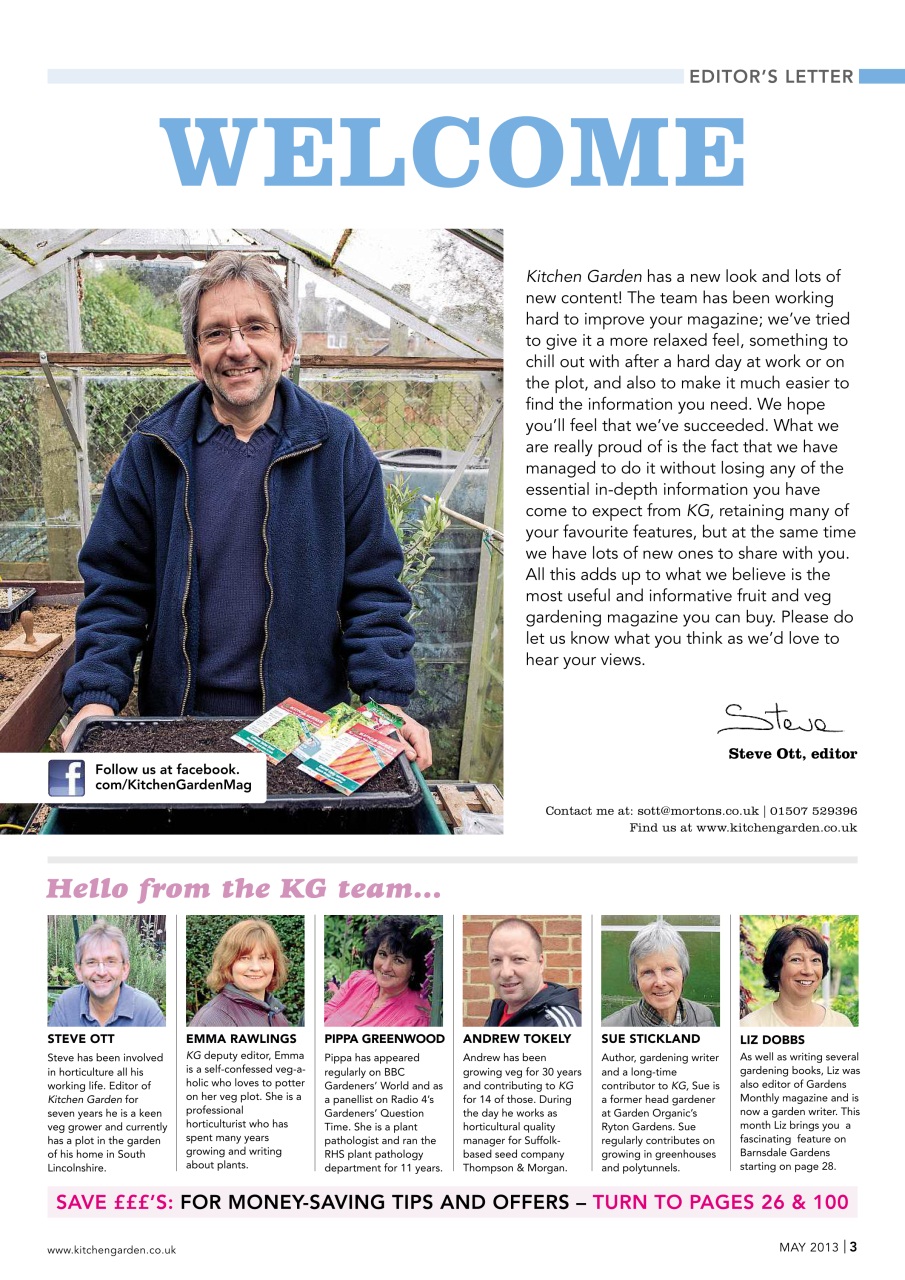 Kitchen Garden Magazine Preview Pages