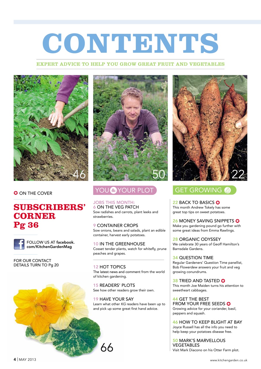 Kitchen Garden Magazine Preview Pages