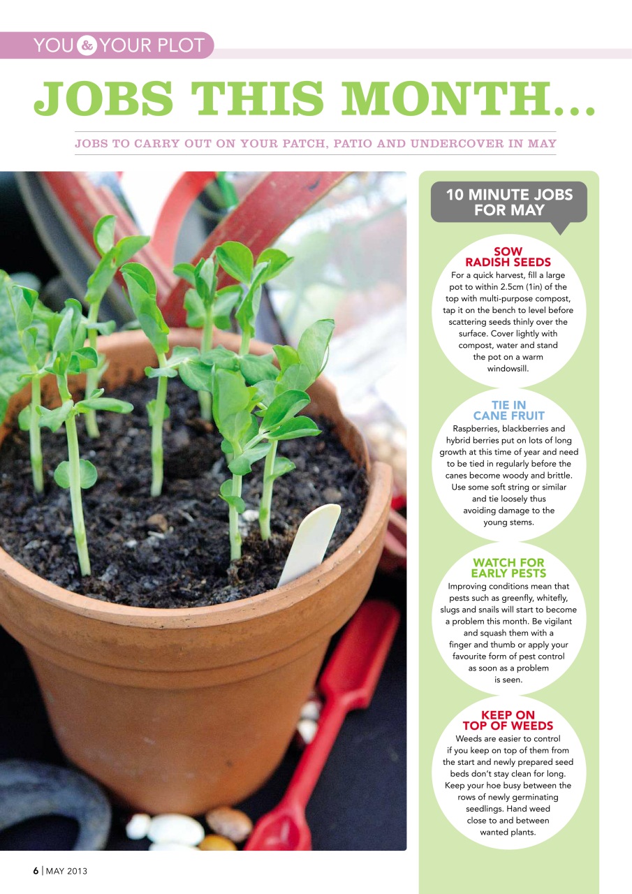 Kitchen Garden Magazine Preview Pages