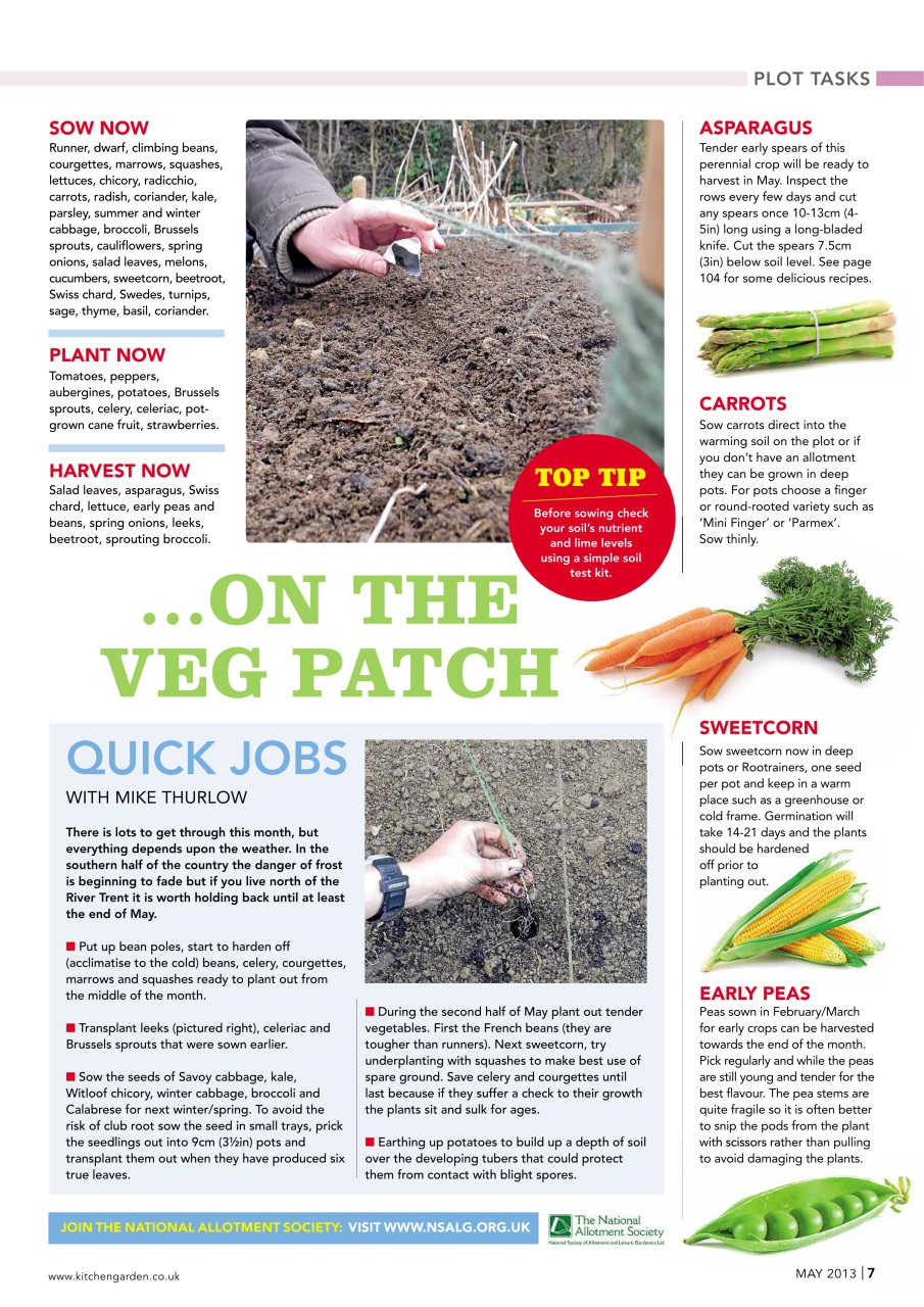 Kitchen Garden Magazine Preview Pages