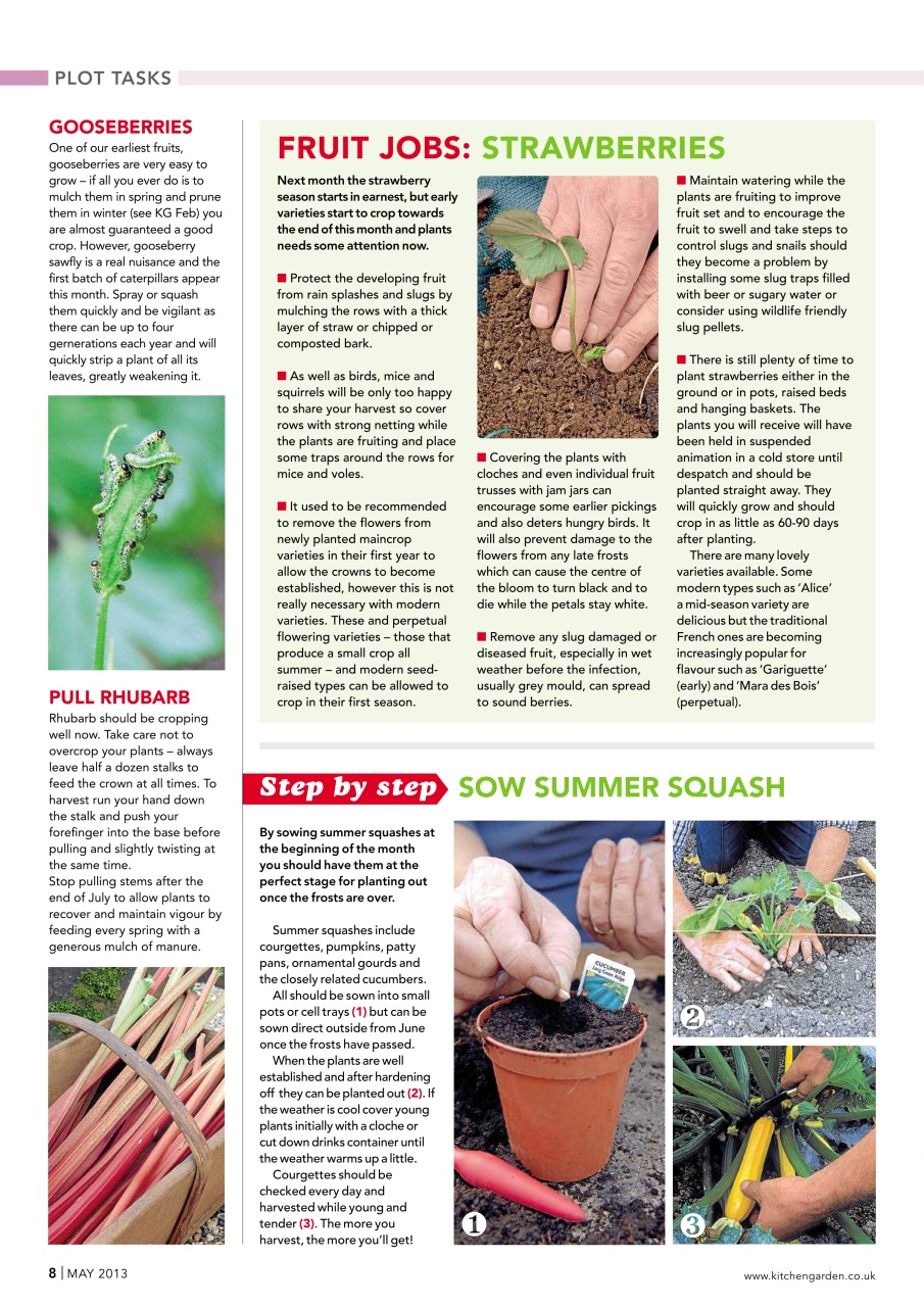 Kitchen Garden Magazine Preview Pages