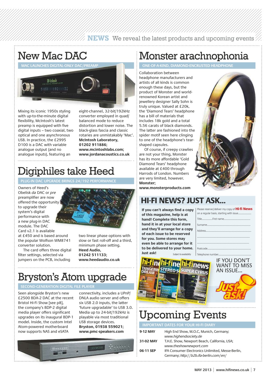 Hi-Fi News Preview Pages