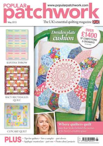 Popular Patchwork Magazine issue May 2013