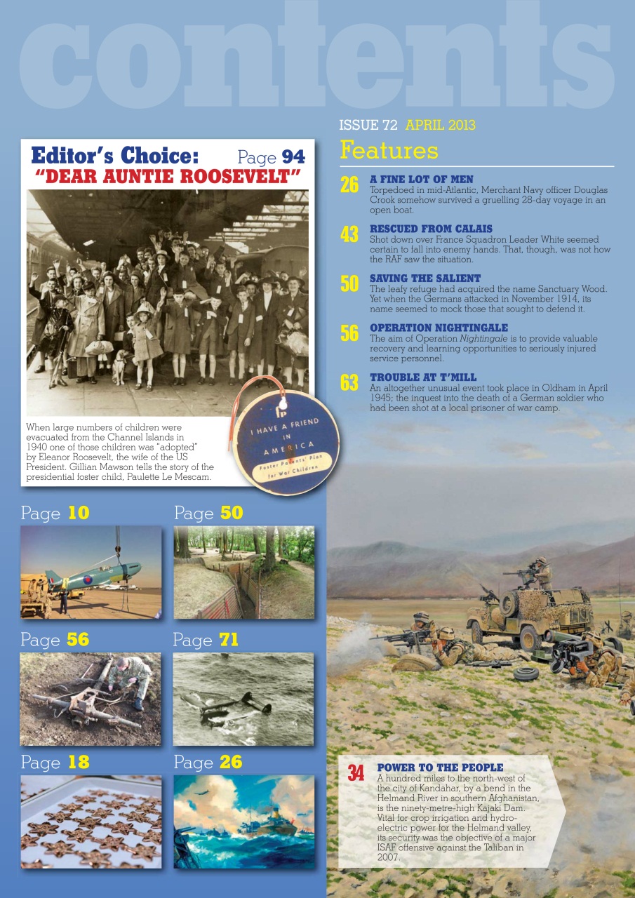 Britain at War Magazine Preview Pages