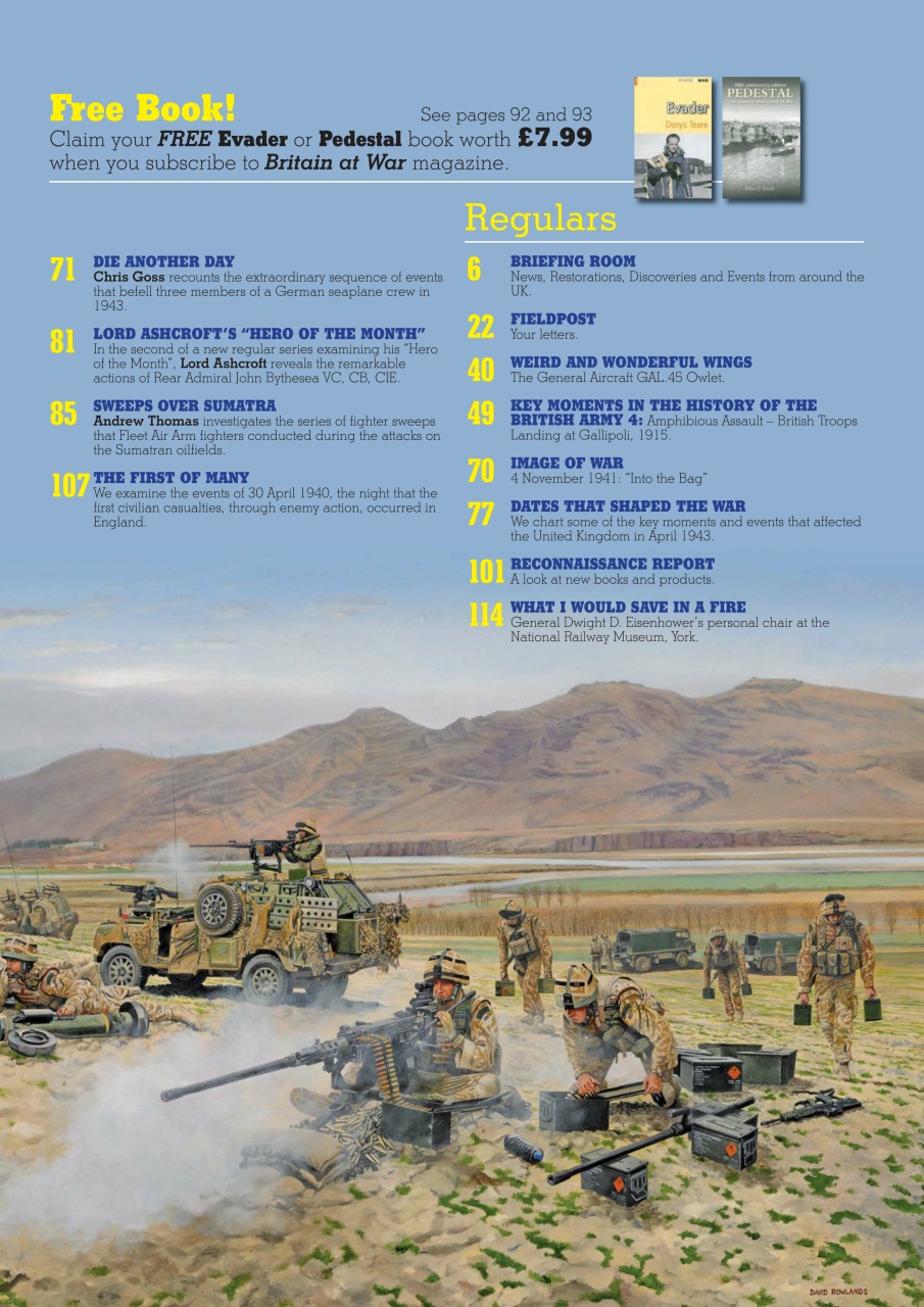 Britain at War Magazine Preview Pages