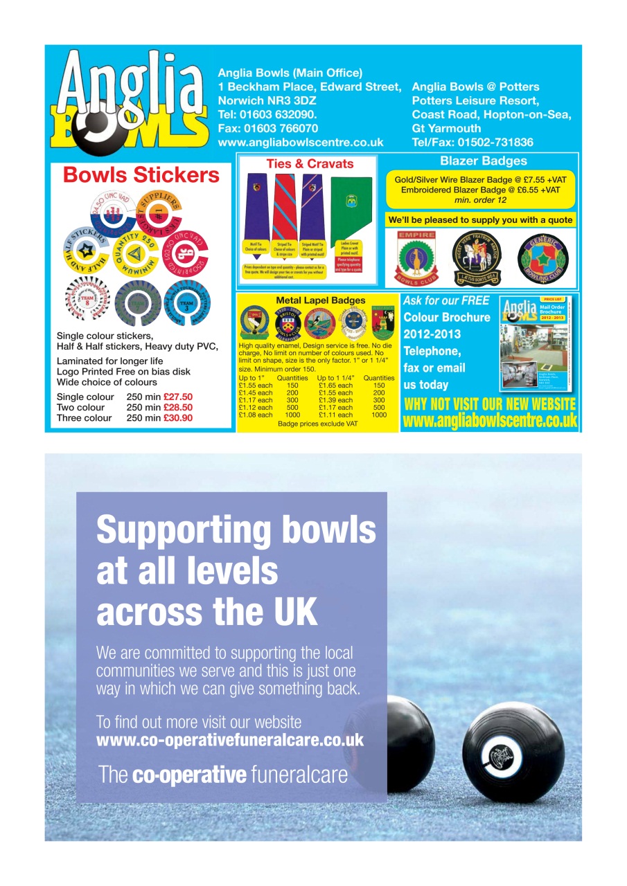 Bowls International Preview Pages