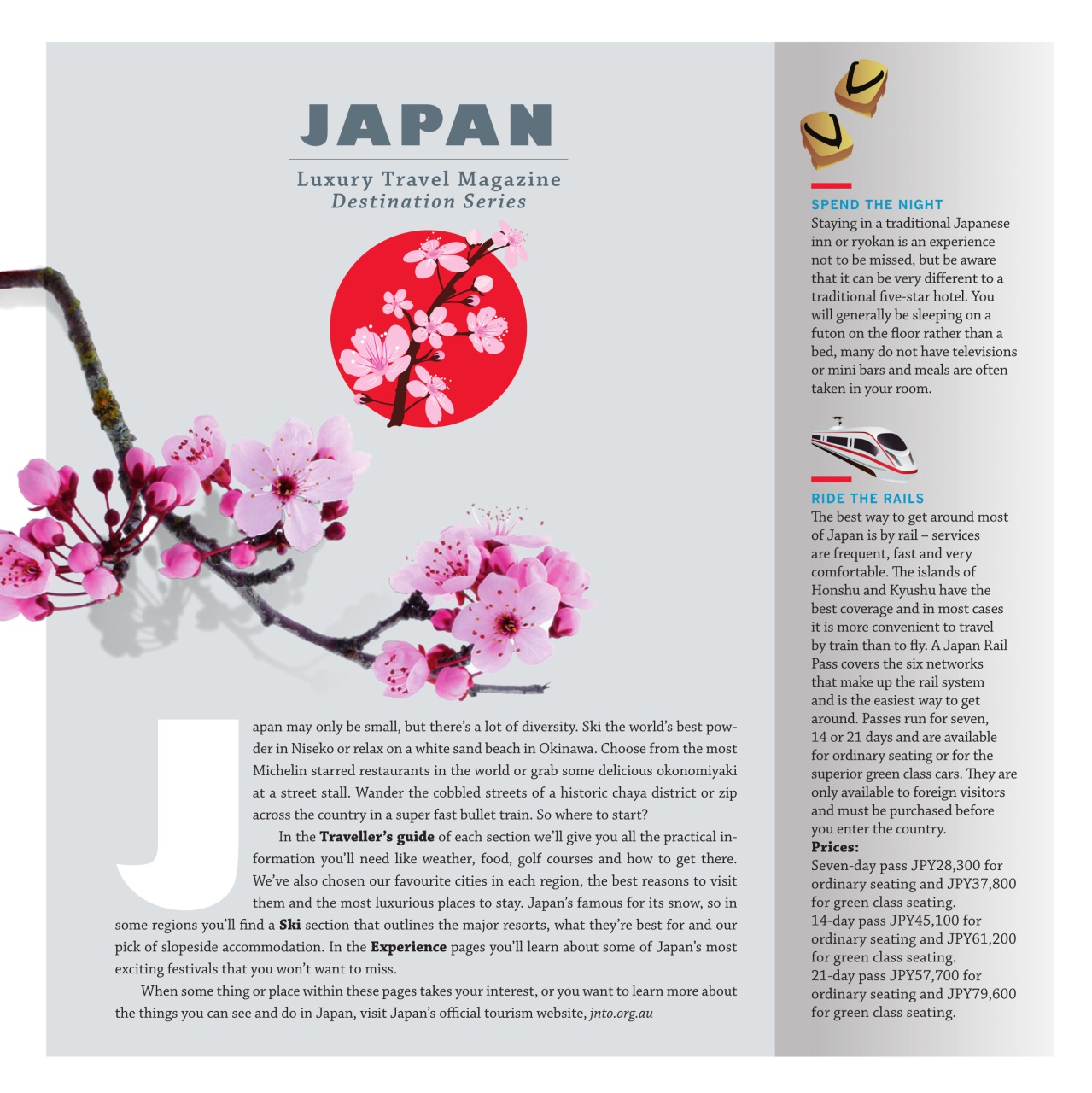 Luxury Travel Preview Pages