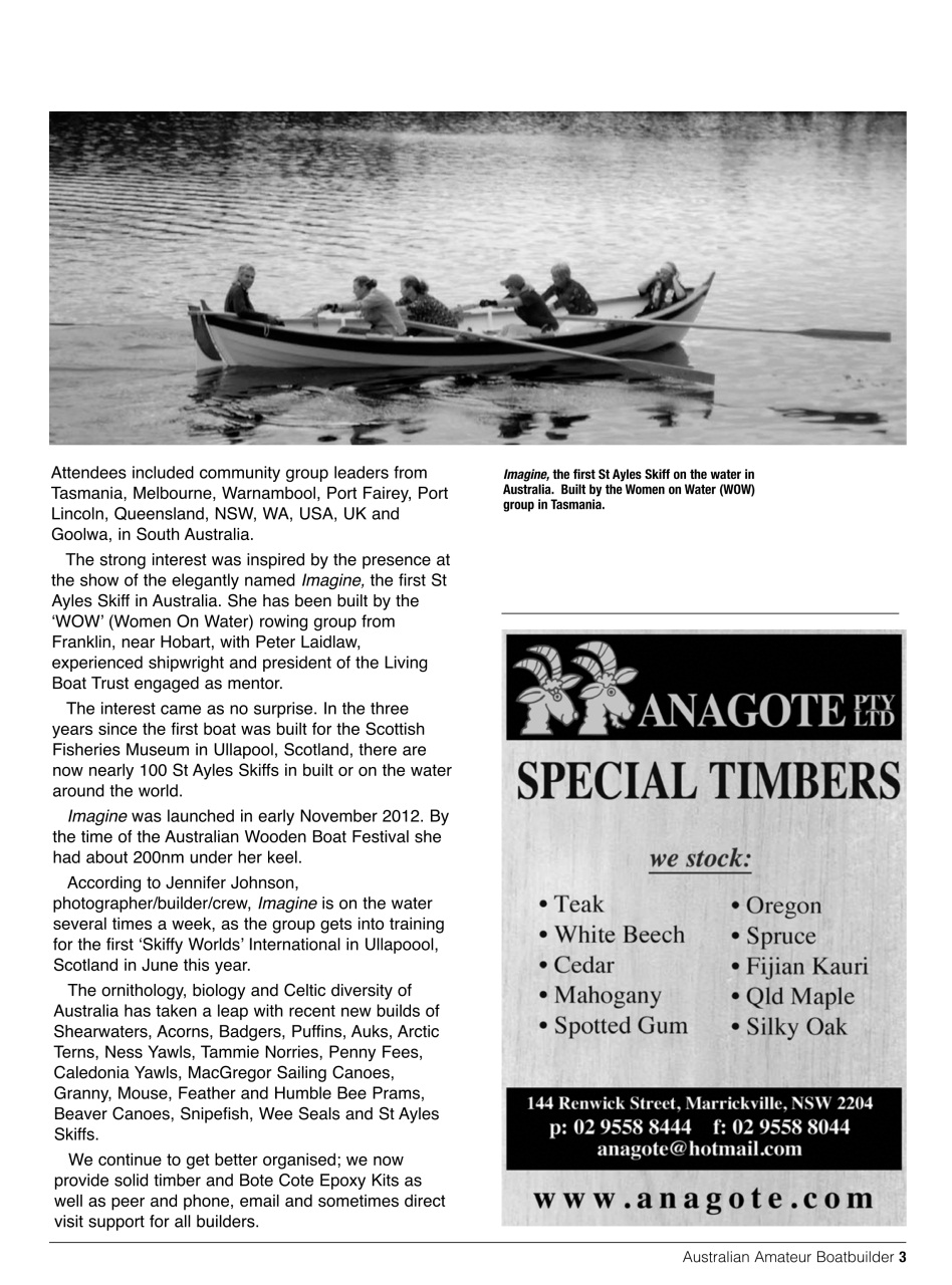 Australian Amateur Boat Builder Preview Pages