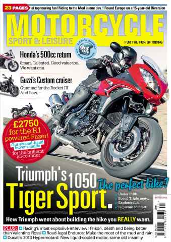 Motorcycle Sport & Leisure issue May 2013