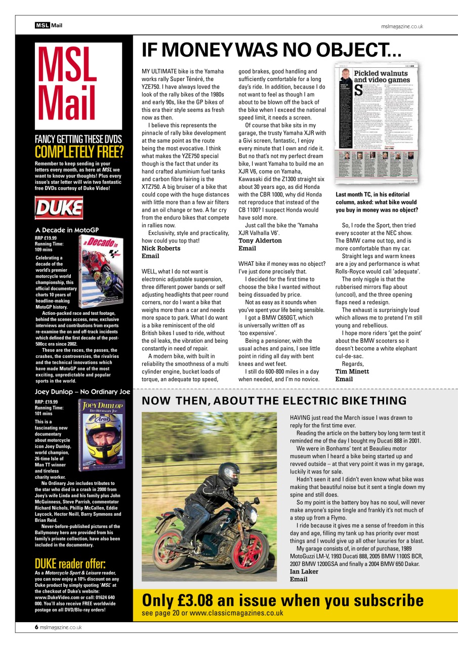 Motorcycle Sport & Leisure Preview Pages
