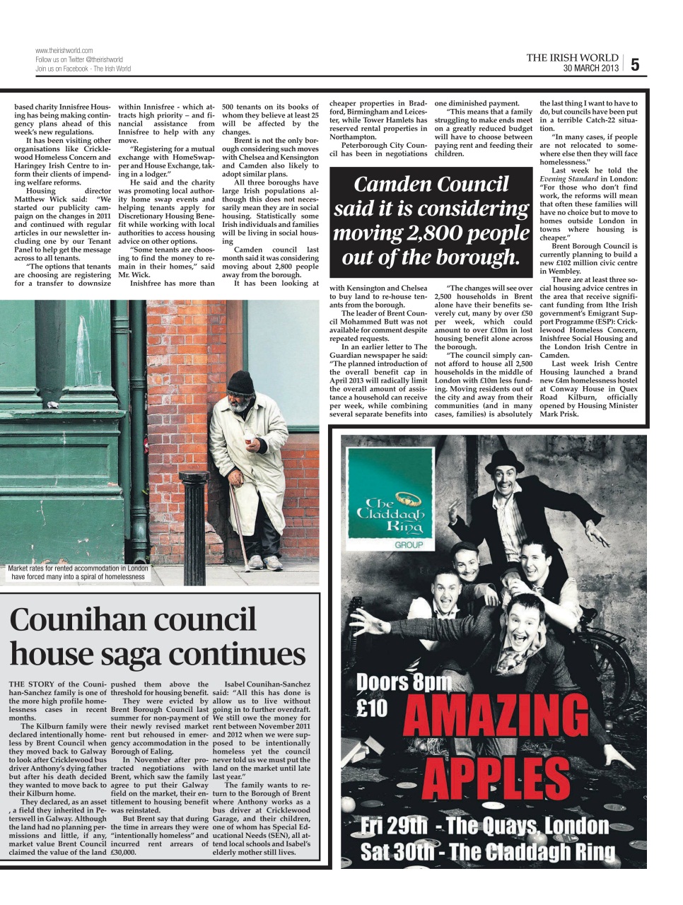 Irish World Preview Pages