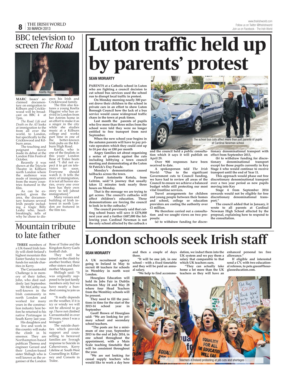 Irish World Preview Pages