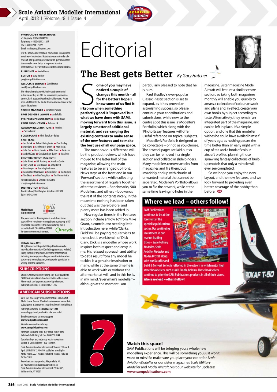 Scale Aviation and Military Modeller International (A) Preview Pages