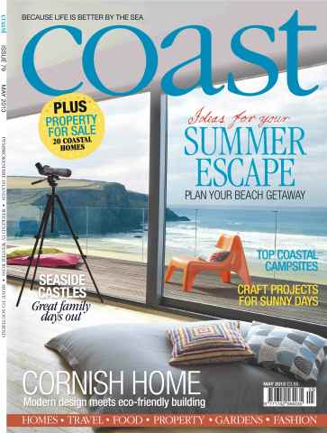Coast issue Castles by the Sea May 2013